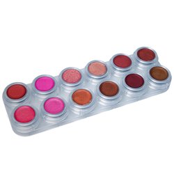 Pearl Lippenstiftpalette mit 12 Farben