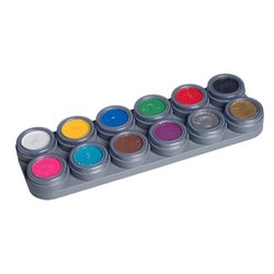 Water Make-up-Palette mit 12 Farben