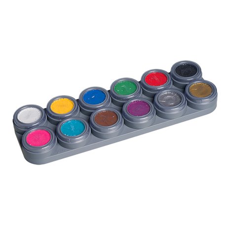 Water Make-up-Palette mit 12 Farben
