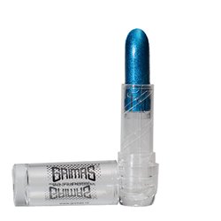 Lippenstift, metallic, blau 703