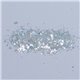 Shimmer Flakes, silber