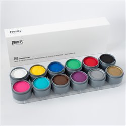 Water Make-up-A-Palette mit 12 Farben